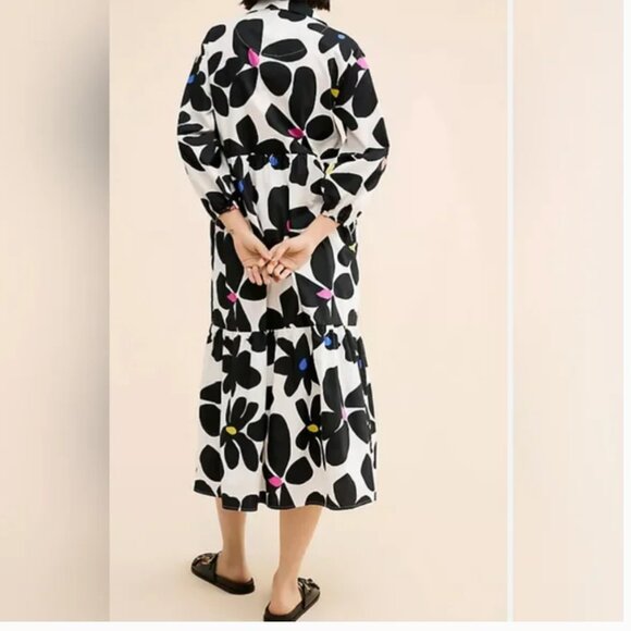 Anthropologie Maeve Bettina Midi Shirt Dress size M - Picture 2 of 7